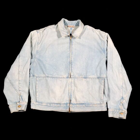 Fear of God 8th Collection Denim Chore Jacket Light Indigo Size Large L B34